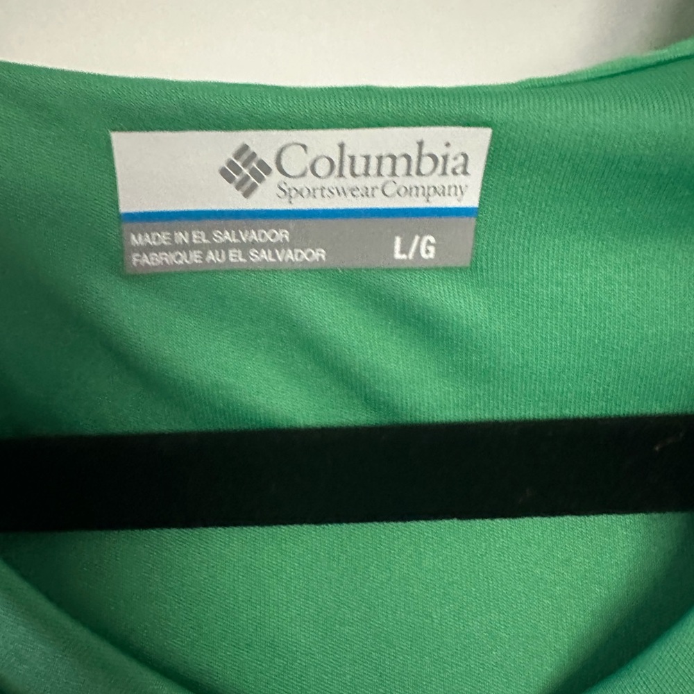 Columbia Green Long Sleeve Omni Shade Hoodie - Picture 2 of 4
